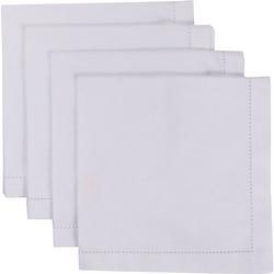 White Hemstitched Placemat Each