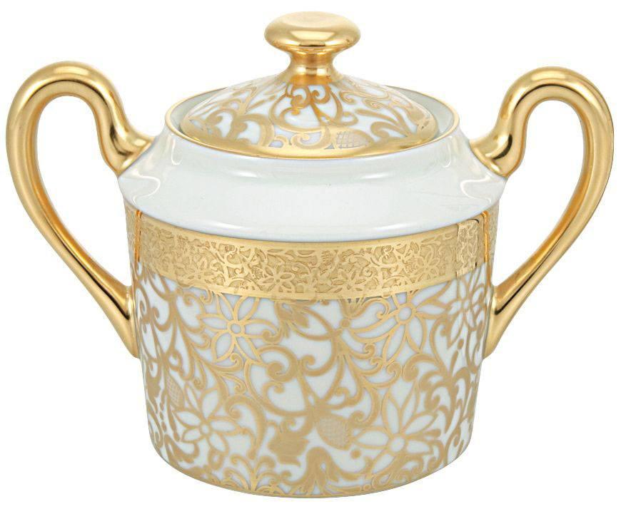 Incrustation Covered Sugar Bowl