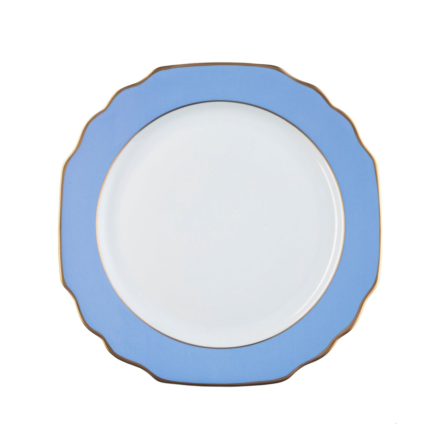 Gold Banding Salad Plate