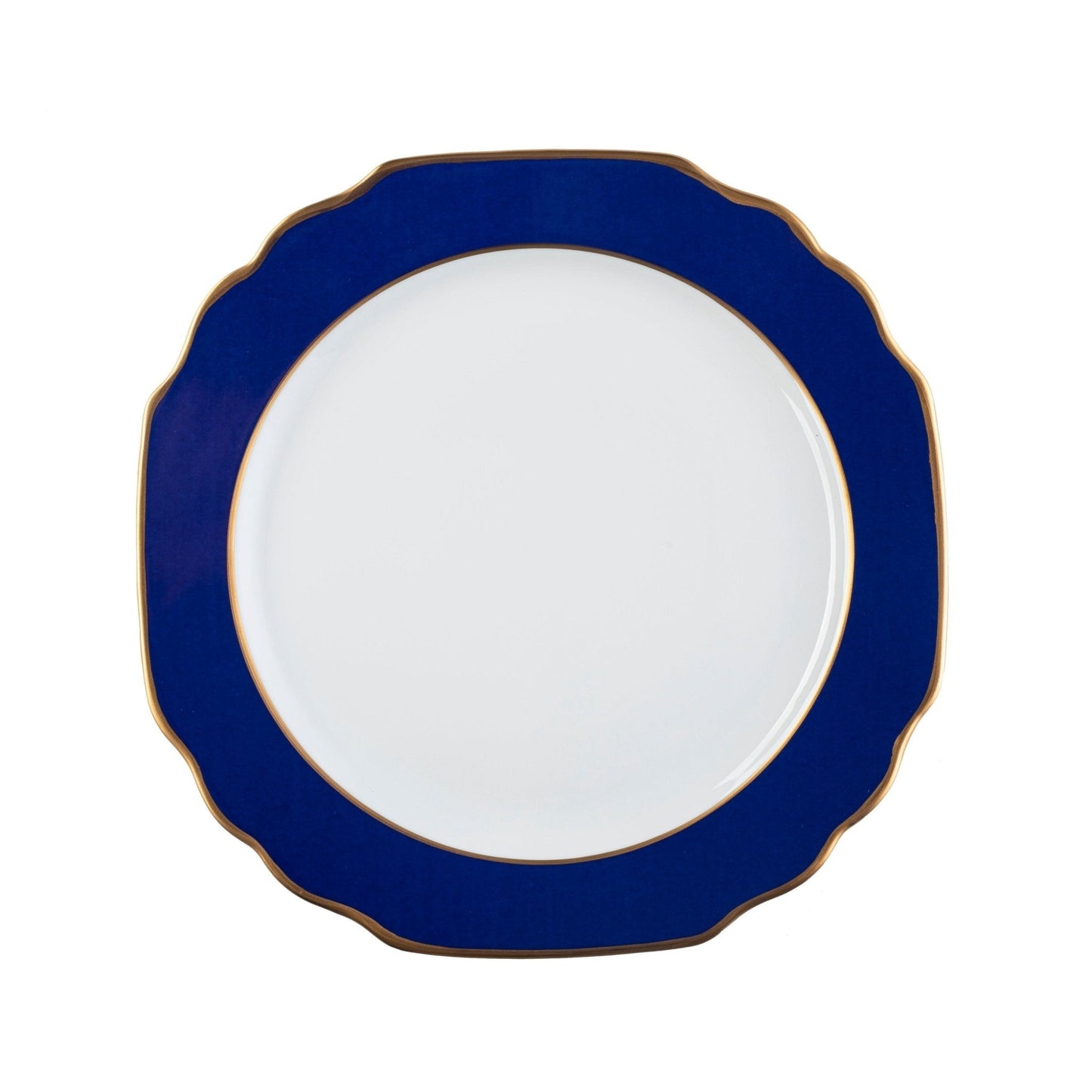 Gold Banding Salad Plate