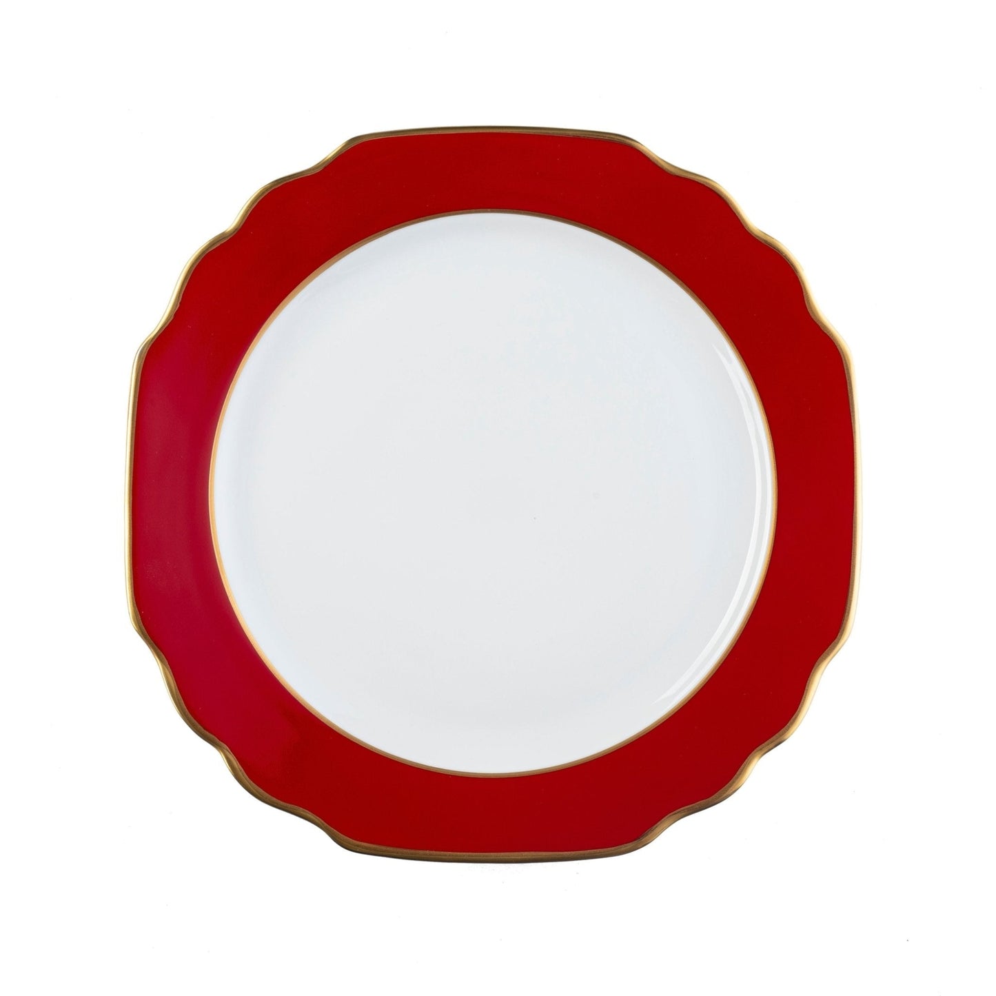 Gold Banding Dinner Plate