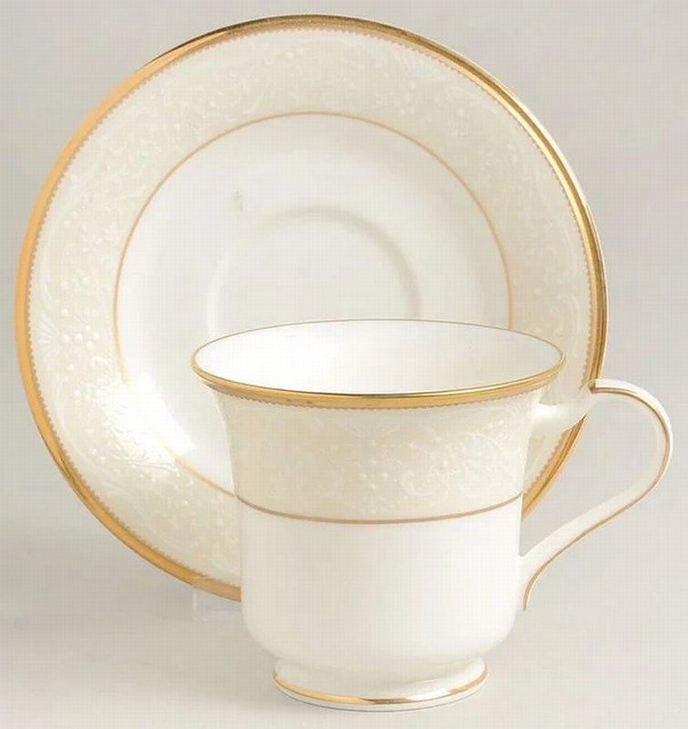 White Palace Cup & Saucer