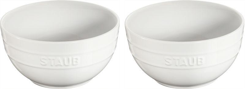 2pc Lg Universal Bowl Set-White