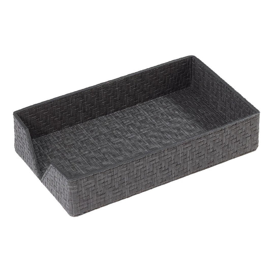 Black Guest Towel Box