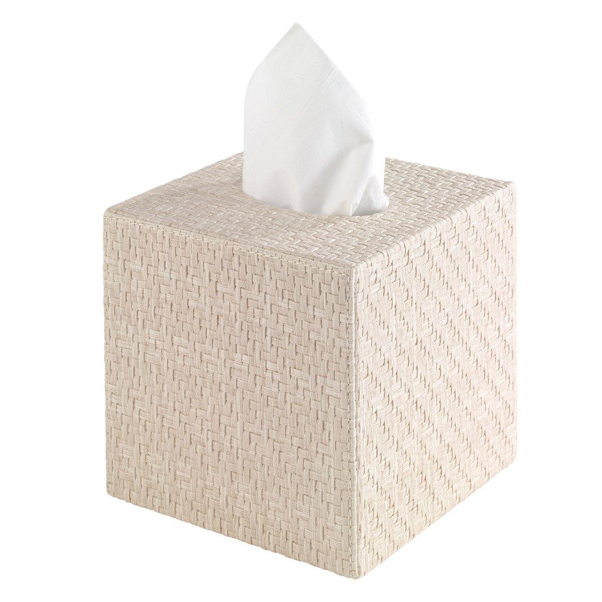 Cream Tissue Box