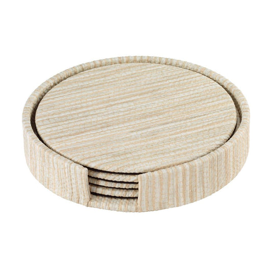 Ecru Coasters - Set of 4