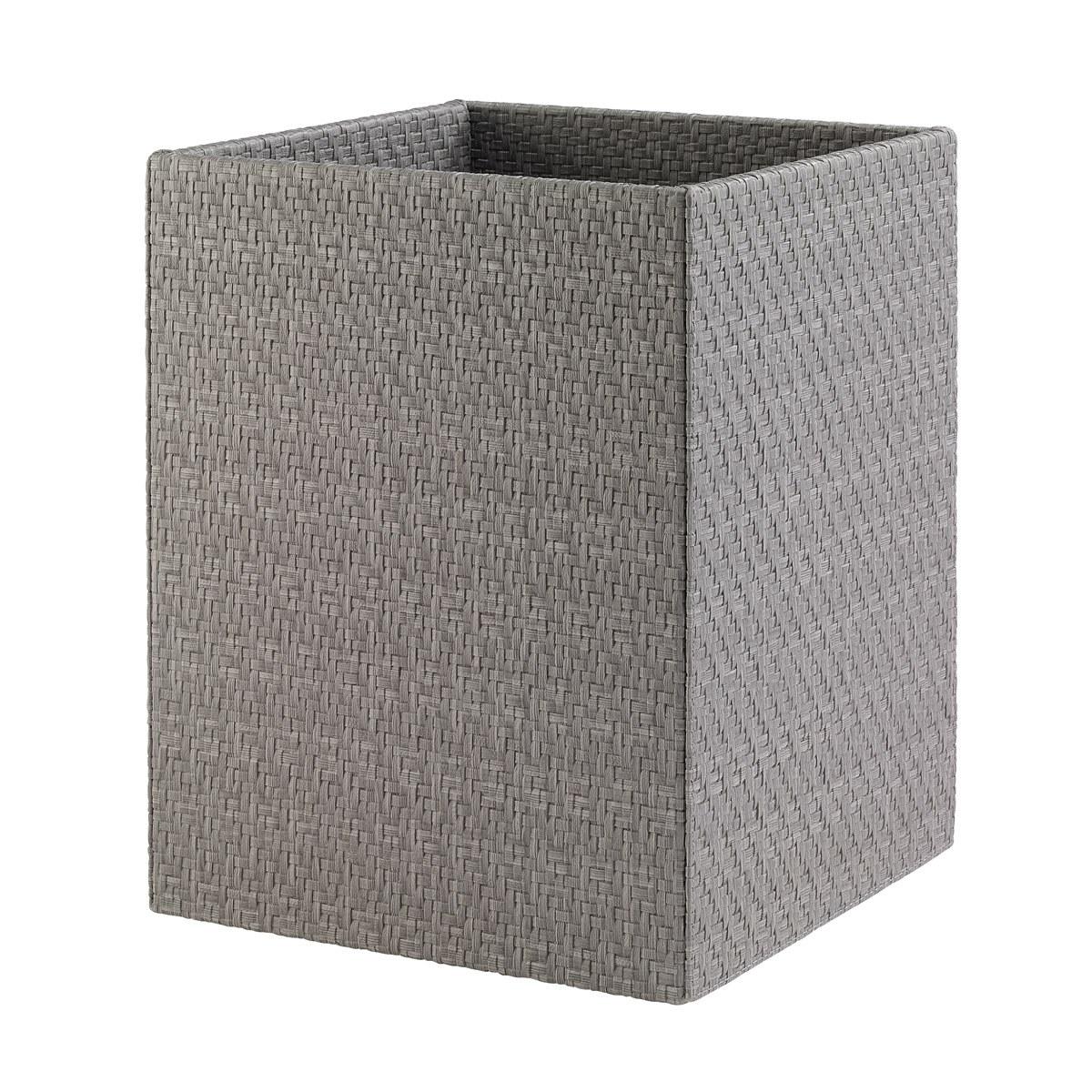 Gray Waste Basket