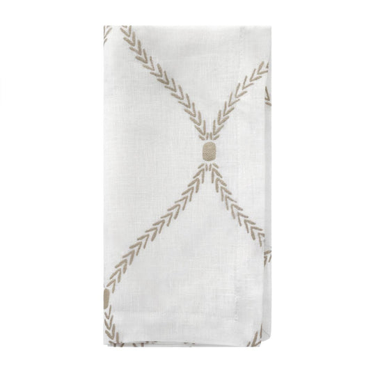 Silver Napkins - Set of 4