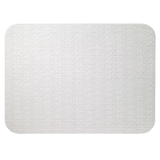 White Oblong Mat p/4