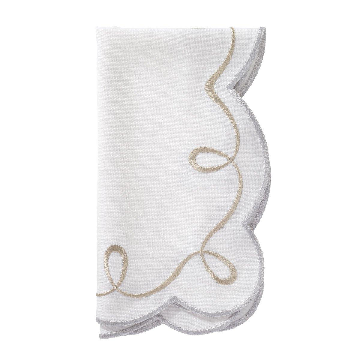 Gold/Silver Napkins - Set of 4