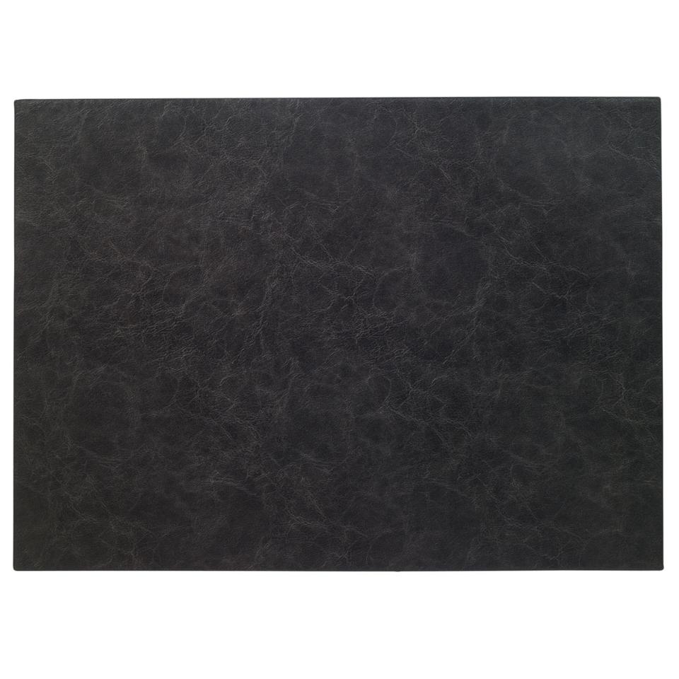 Black Rectangle Mats - Set of 4