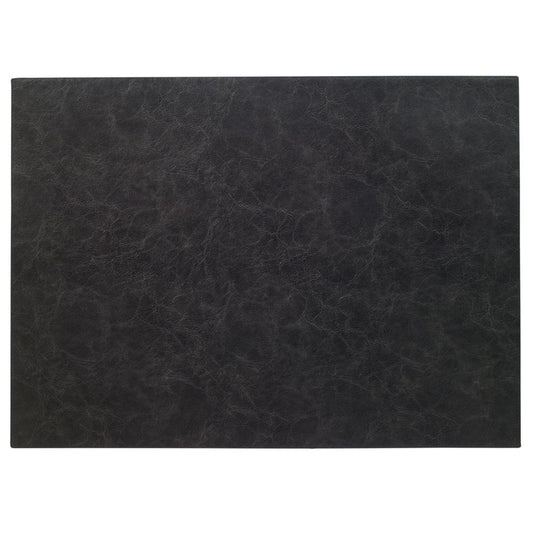 Black Rectangle Mats - Set of 4