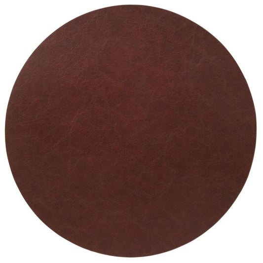 Brown Round Mats - Set of 4