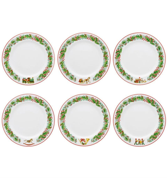 Set 6 Dessert Plates