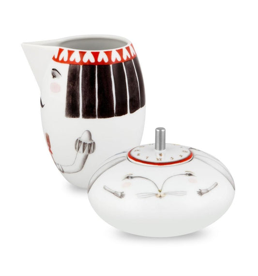 Set Sugar Bowl &  Milk Jug (gift box)
