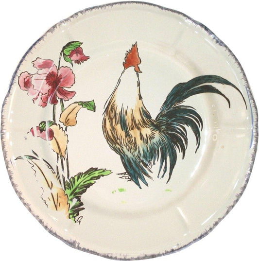 Dessert Plate Coq Combat