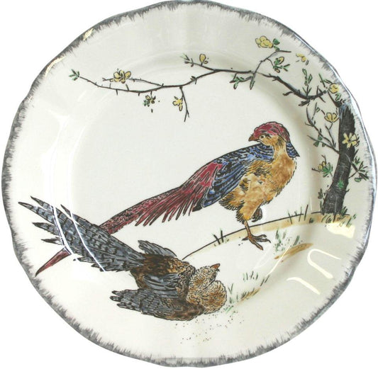 Luncheon Plate Faisan Dore