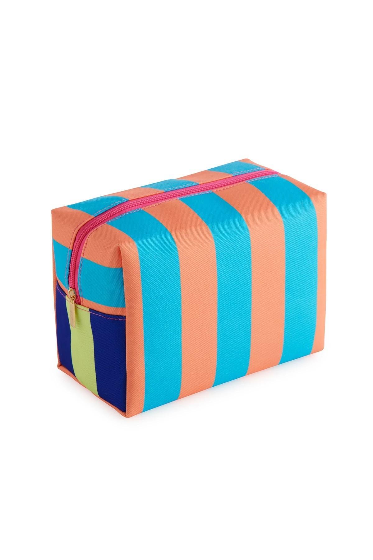 Taormina Zip Pouch Blue