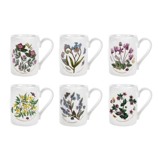 SET OF 6 ASSORTED TANKARD/COFFEE MUG 12 OZ