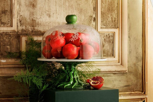 Pomum Cake Stand with Dome
