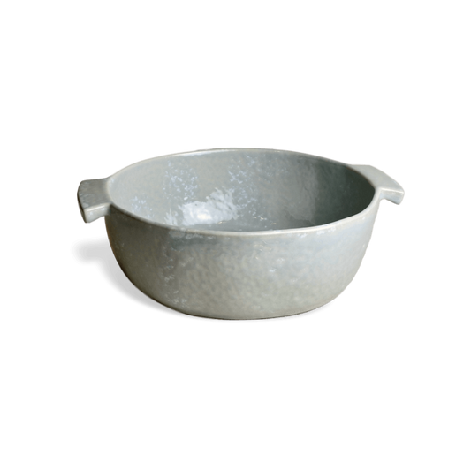 Round Gray Baker