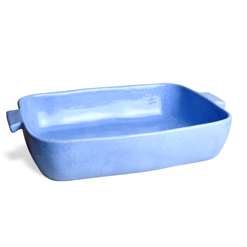 Rectangular Blue Baker