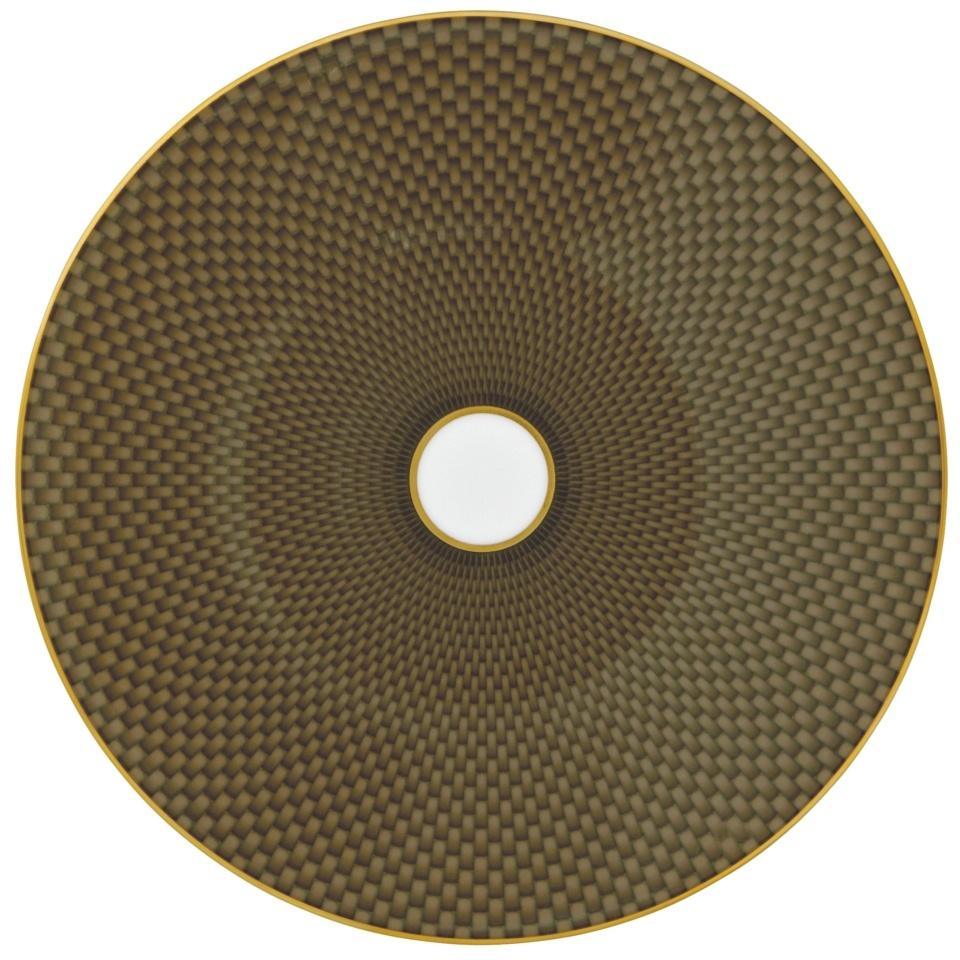 Brown Dessert Plate