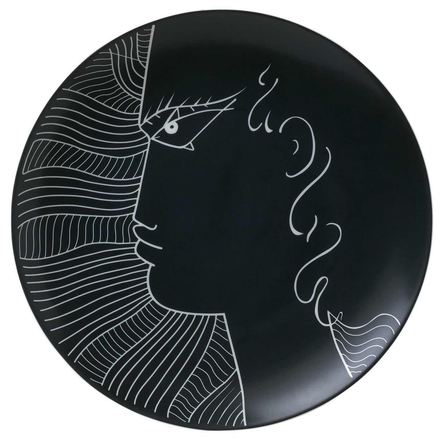 Black - Coupe Plate Flat D-8.3 in (old code: 0659-15-113821)