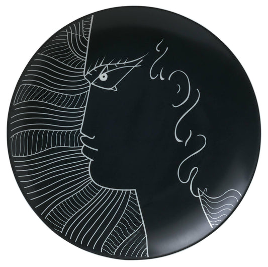 Black - Coupe Plate Flat D-8.3 in (old code: 0659-15-113821)