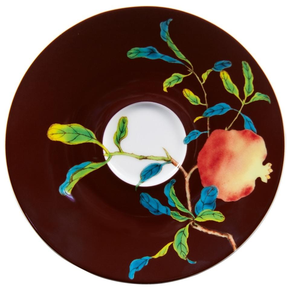 Coffee Saucer 4.3 in Brown
