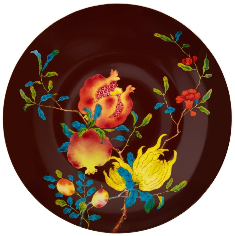 Large Bowl in Round Giftbox Brown 16 in (old code: 0781-33-500041)