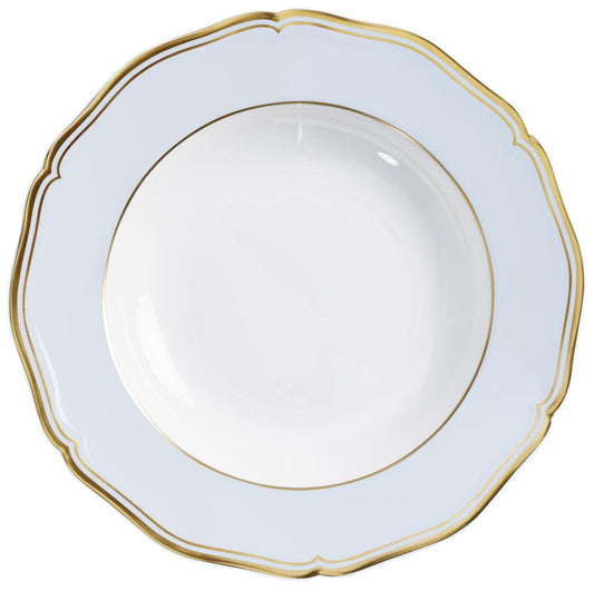 Or Blue Grey - French Rim Soup Plate 9.1 in