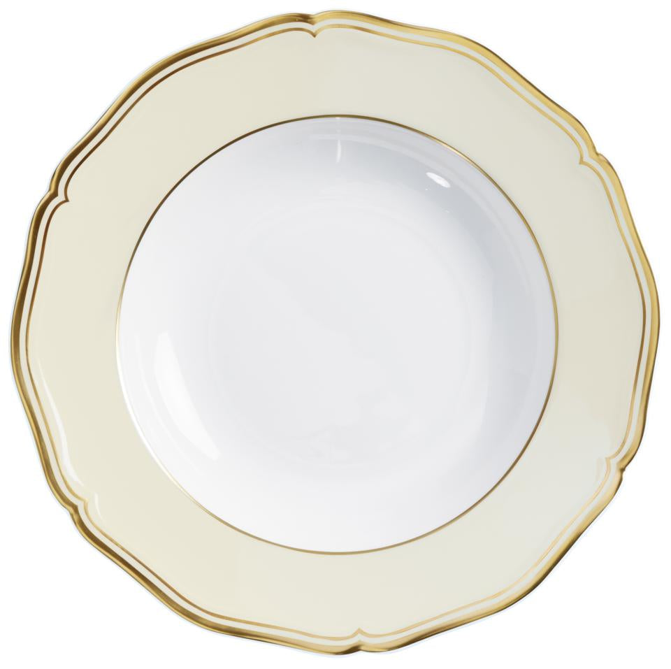 Or Ivory - French Rim Soup Plate 9.1 in