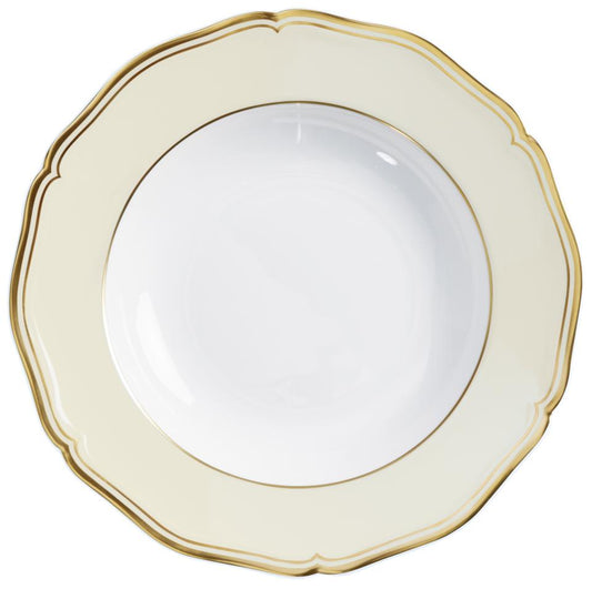 Or Ivory - French Rim Soup Plate 9.1 in