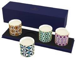Raynaud Mosaic - 4 pc Candle Set Gift Box