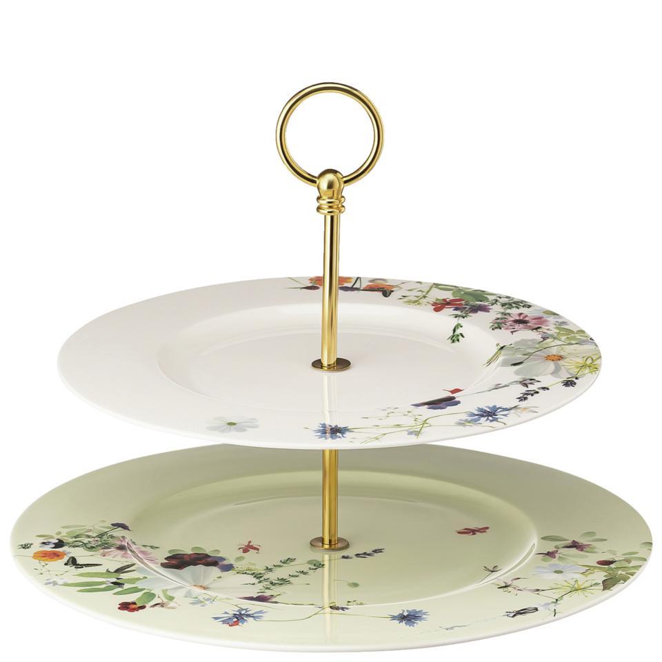 Etagere 2 Tiers / Rim Plate