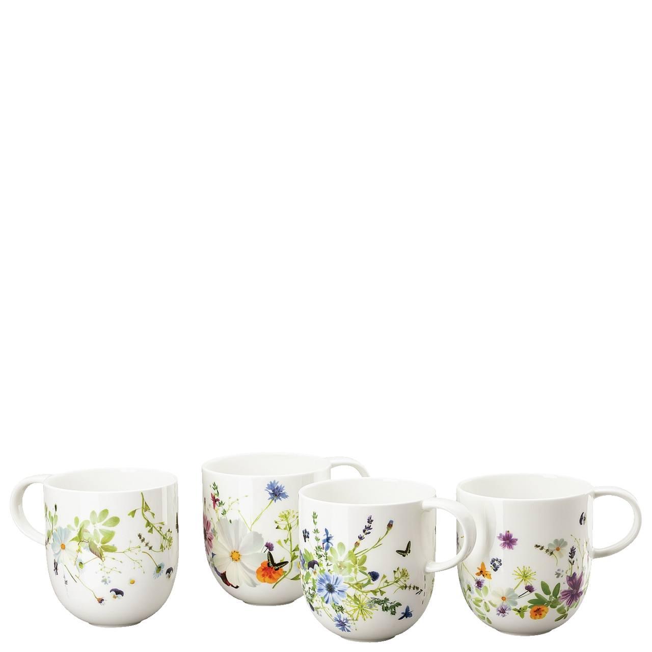Set 4 Mugs Mixed