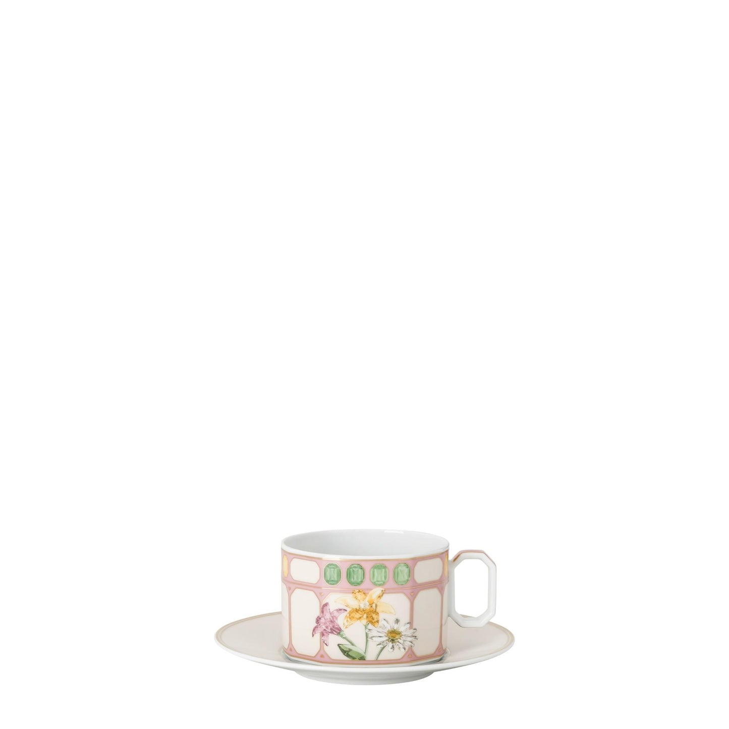 Tea Cup 8 oz & Saucer 6 in Marshmallow