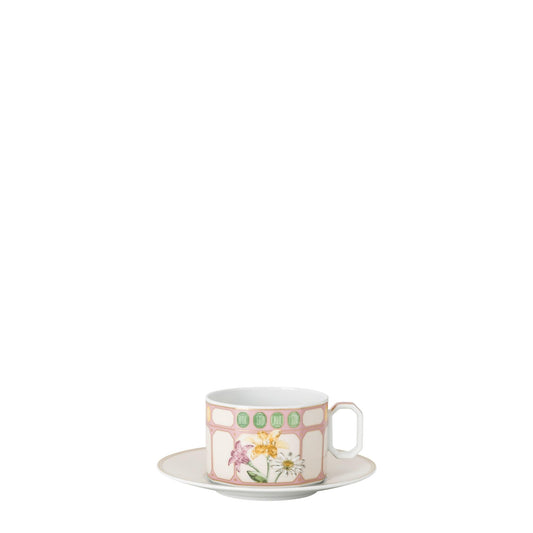 Tea Cup 8 oz & Saucer 6 in Marshmallow