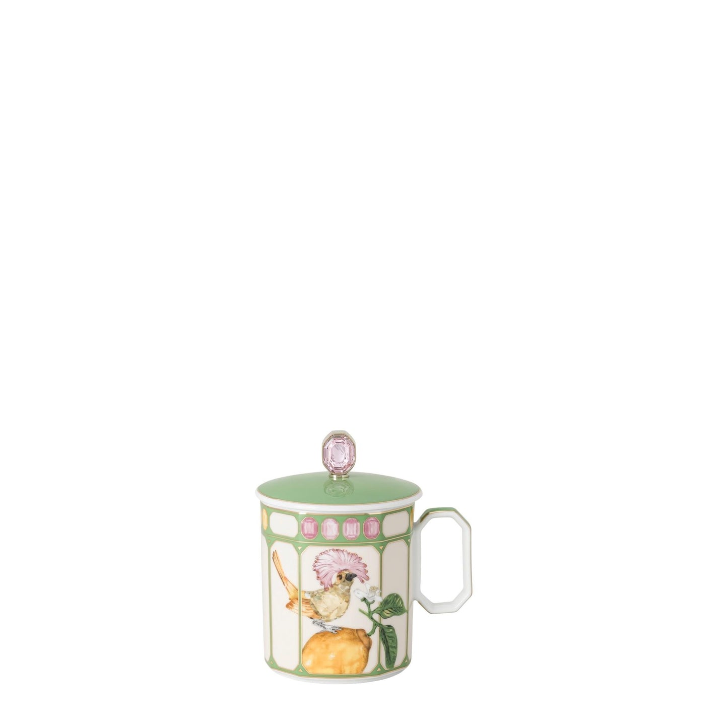 Mug w/Lid 13 oz Flycatcher Green