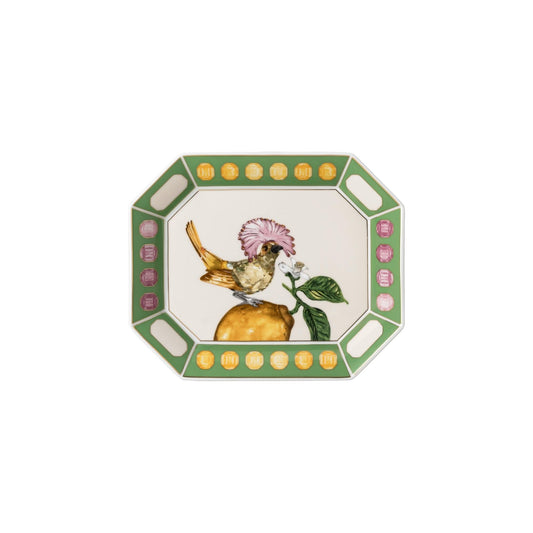 Dish 7 3/4 x 6 1/2 in Green