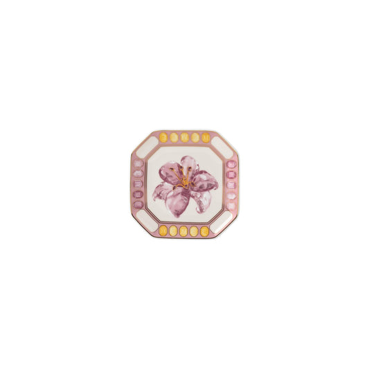 Dish 4 1/2 x 4 1/2 in Pink Lily