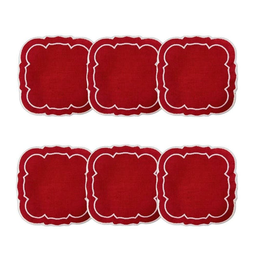 Red Red / White - Boxed Set of 6