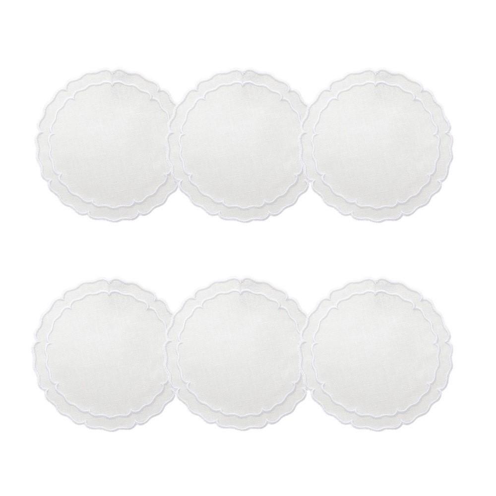 White - Boxed Set of 6