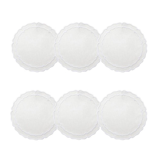 White - Boxed Set of 6