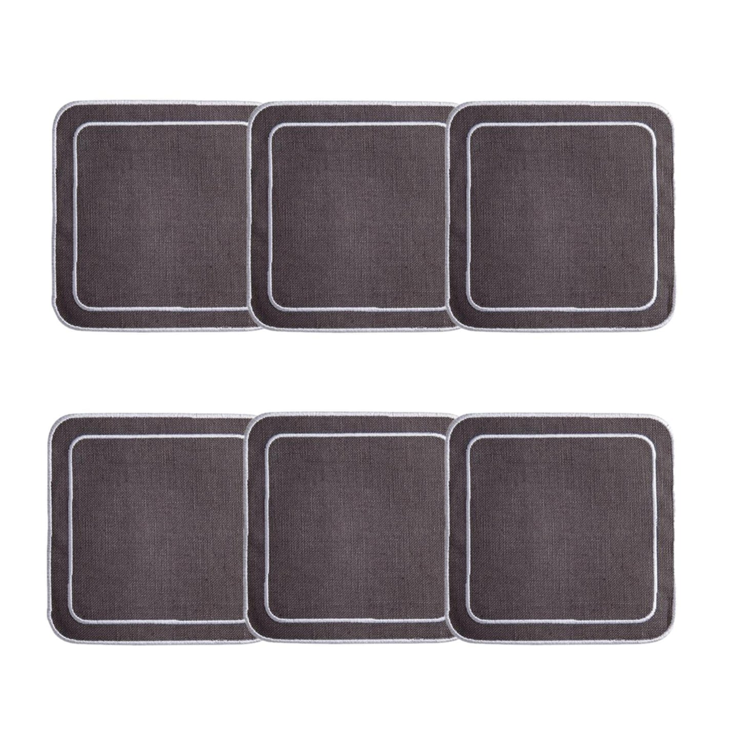 Charcoal - Set of 6
