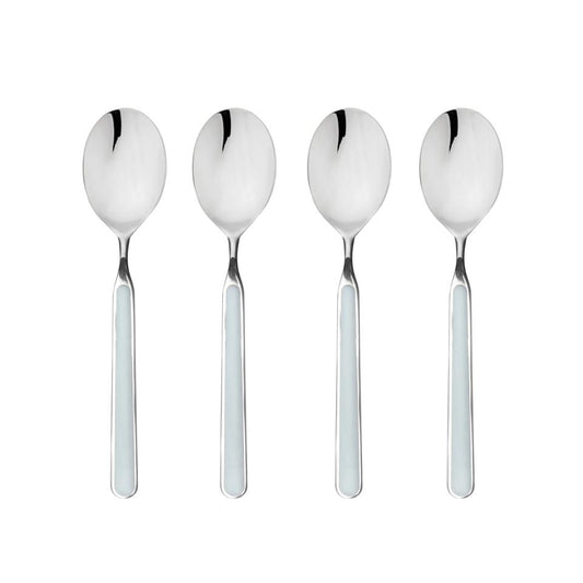 American Coffee Spoons Set 4 Pcs Light Blue