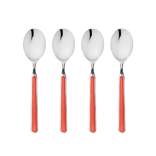 Espresso Spoon Set 4 Pcs New Coral