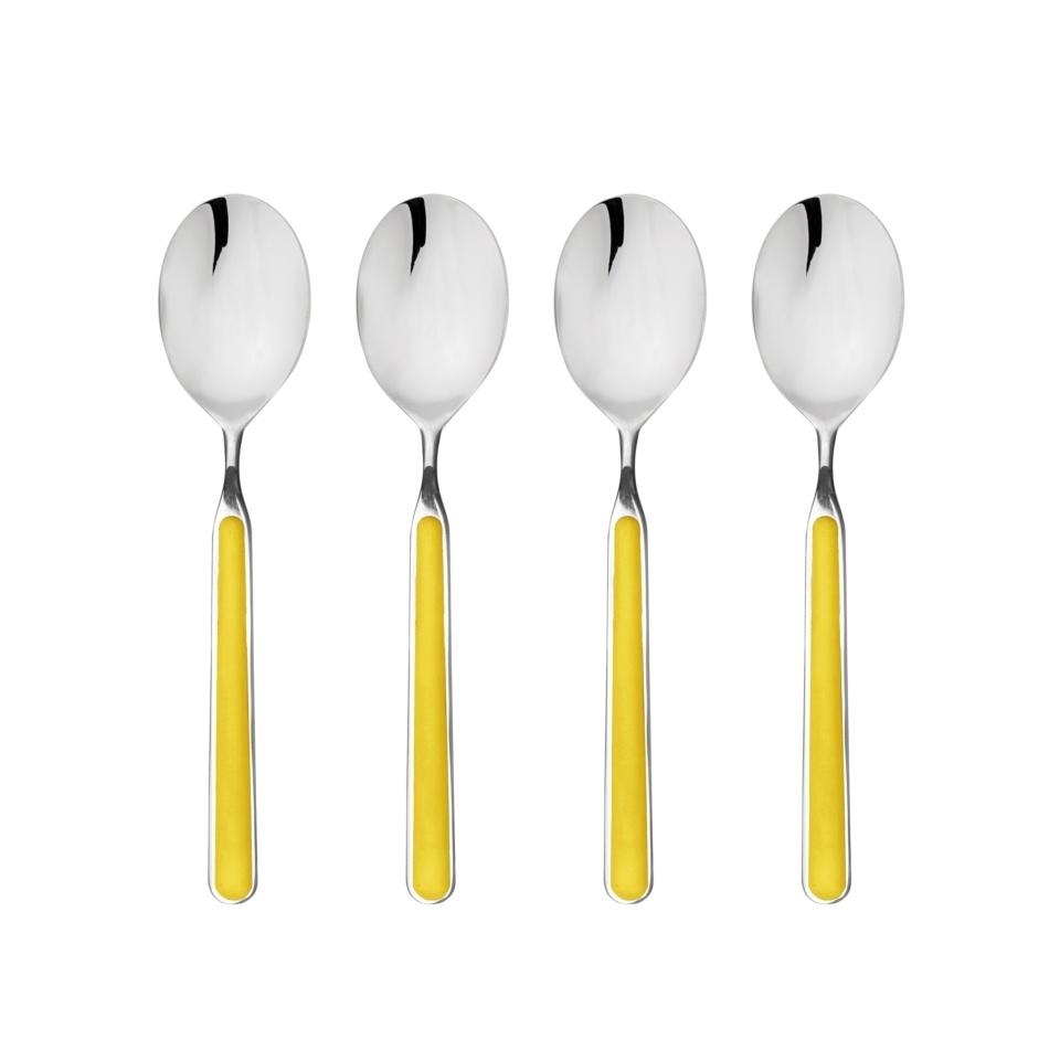 Espresso Spoon Set 4 Pcs Yellow