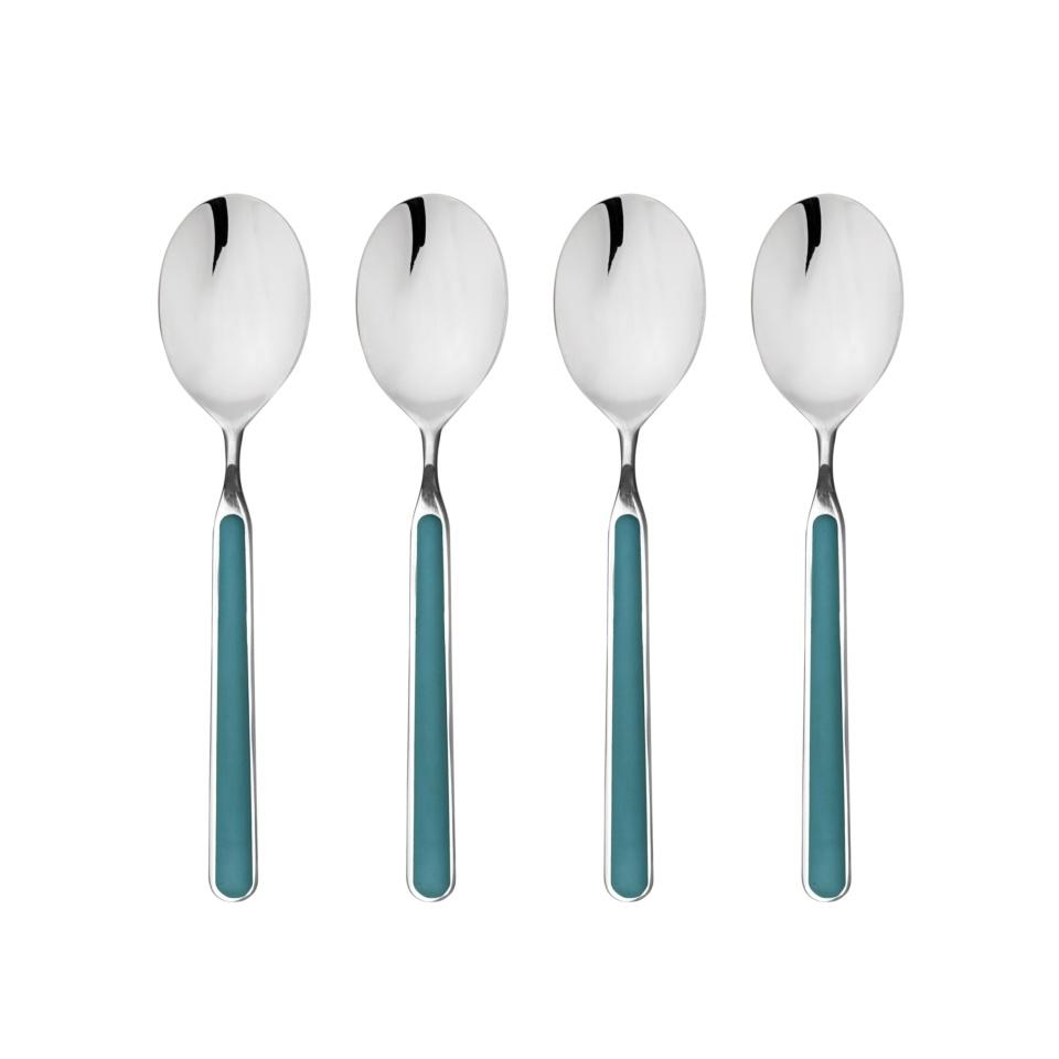 Espresso Spoon Set 4 Pcs Petroleum